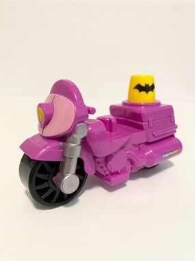 Little People Bat Girl Motorcycle Car DC Comic Super Hero Fisher Price 4/$20 🛑